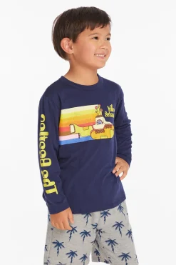 Women/Kids/BOY Chaser Brand The Beatles Yellow Submarine Boys Long Sleeve Tee