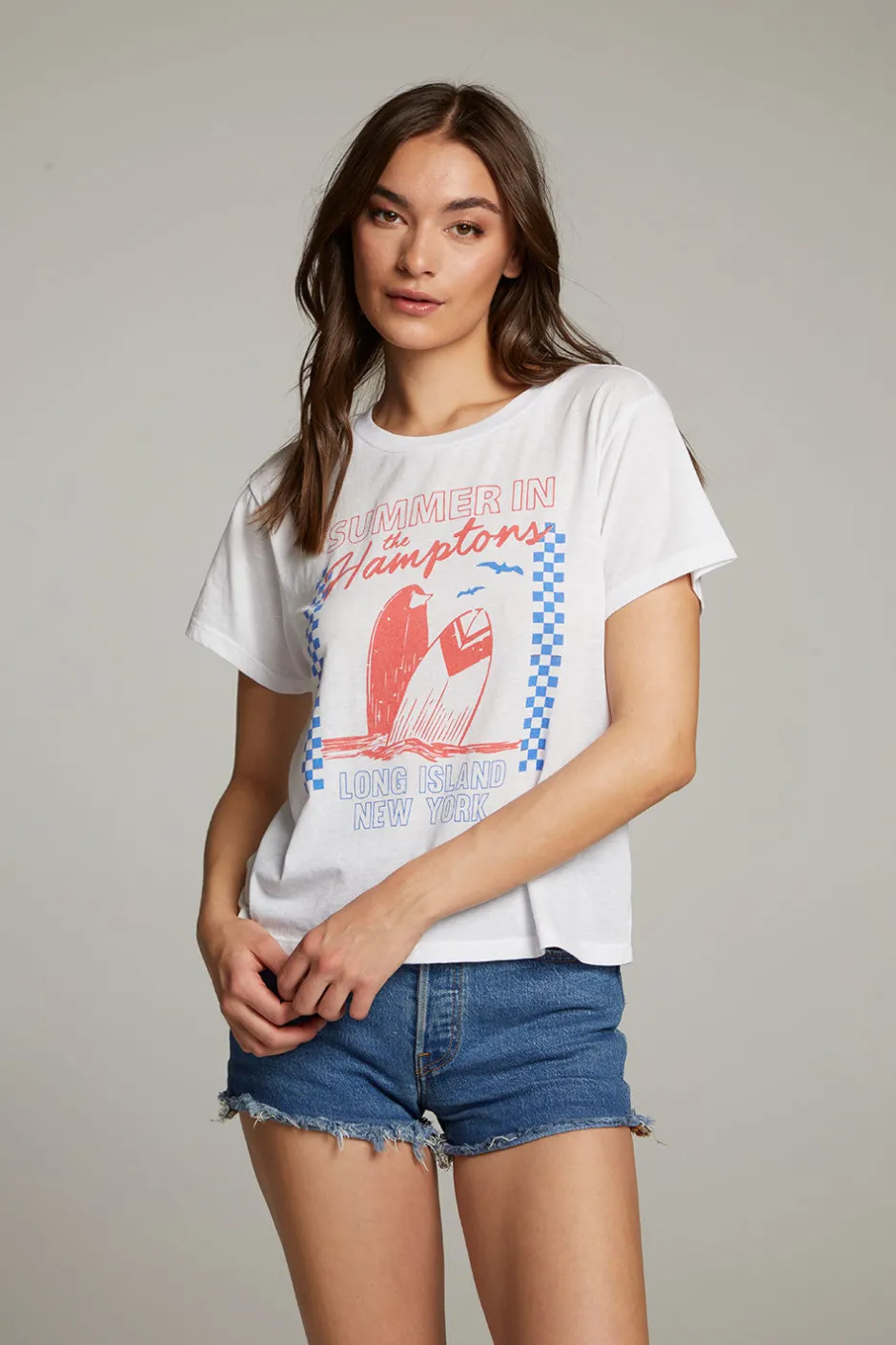 Women Chaser Brand The Hamptons Crewneck Tee