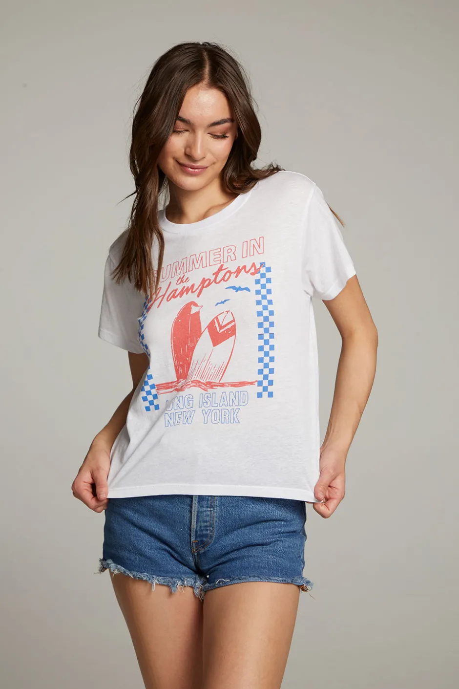 Women Chaser Brand The Hamptons Crewneck Tee