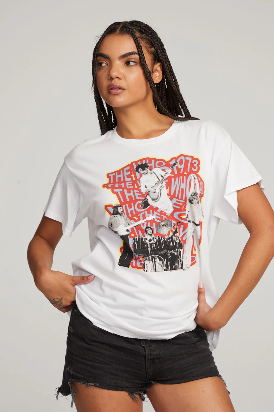 Women Chaser Brand The Who 1973 Tee