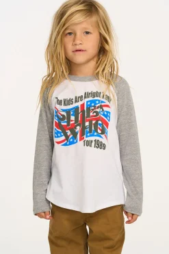 Women/Kids/BOY Chaser Brand The Who The Kids Are Alright Tour Baseball Tee