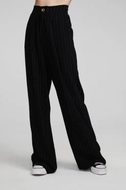 Women Chaser Brand Theo Beverly Pinstripe Trousers