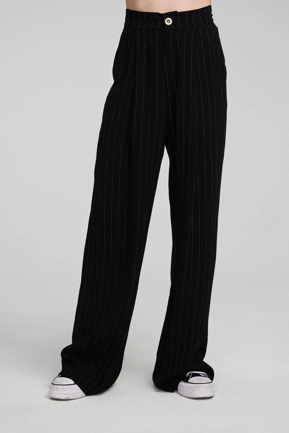Women Chaser Brand Theo Beverly Pinstripe Trousers
