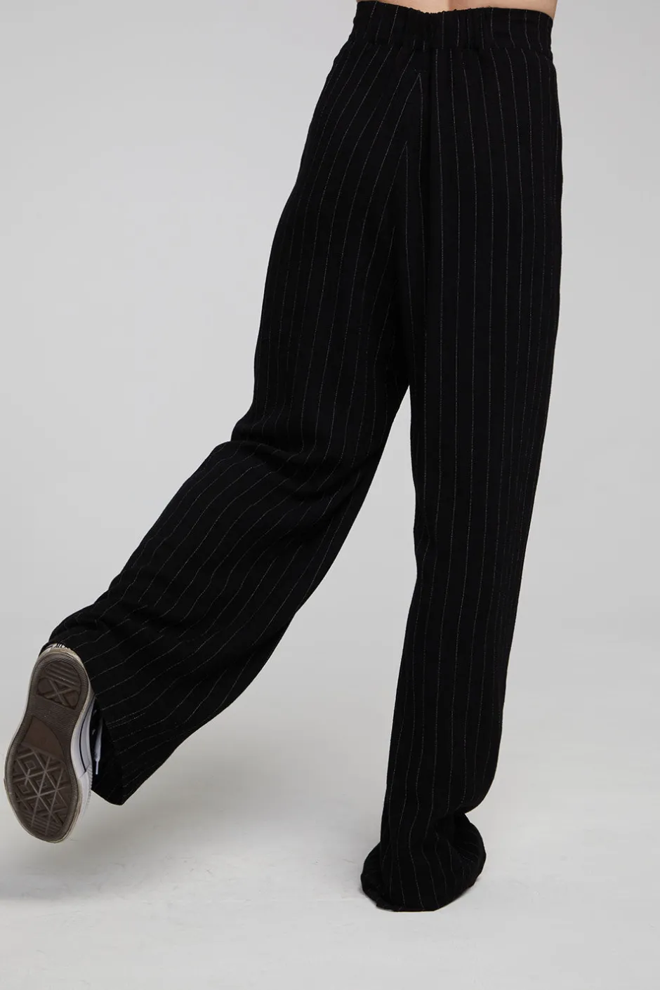 Women Chaser Brand Theo Beverly Pinstripe Trousers