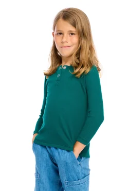 Kids/BOY Chaser Brand Thermal Long Sleeve Raglan Henley