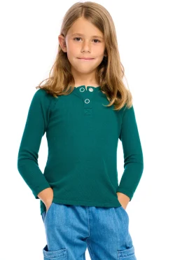 Kids/BOY Chaser Brand Thermal Long Sleeve Raglan Henley