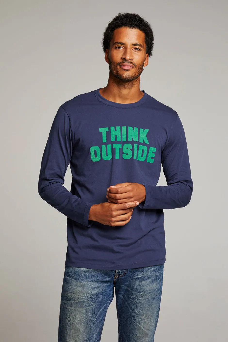Chaser Brand Think Outside Mens Long Sleeve