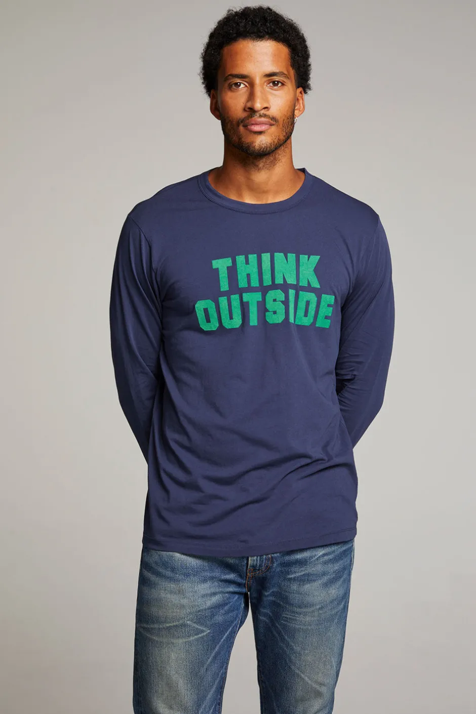 Chaser Brand Think Outside Mens Long Sleeve