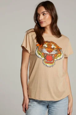 Women Chaser Brand Tiger Tee