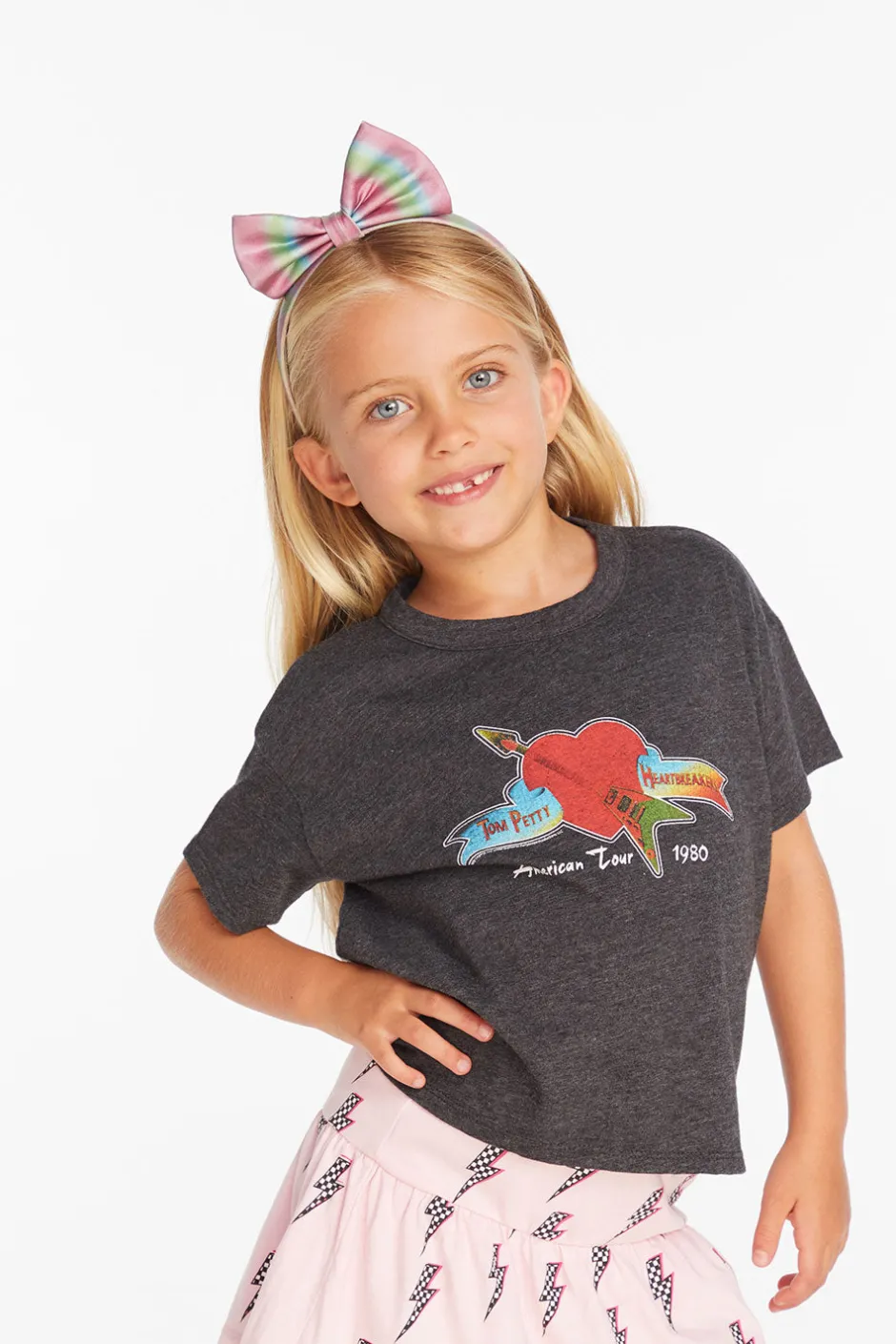 Women/Kids Chaser Brand Tom Petty American Tour Girls Tee