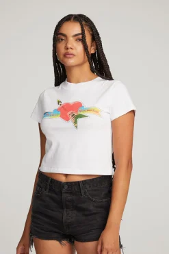 Women Chaser Brand Tom Petty Classic Logo Tee