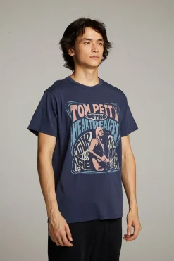 Women Chaser Brand Tom Petty Great Wide Open Crew Neck Tee