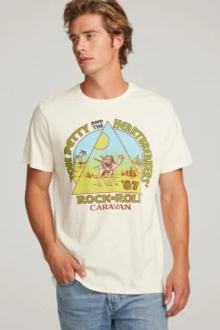 Women Chaser Brand Tom Petty Rock'n'Roll Caravan Mens Tee
