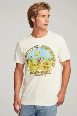 Women Chaser Brand Tom Petty Rock'n'Roll Caravan Mens Tee