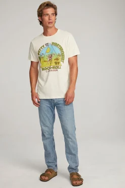 Women Chaser Brand Tom Petty Rock'n'Roll Caravan Mens Tee