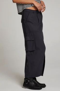 Women Chaser Brand Tri Licorice Maxi Skirt