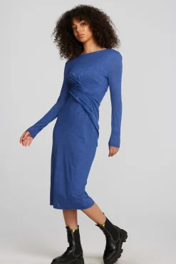 Women Chaser Brand Triblend Corset Wrap Midi Dress