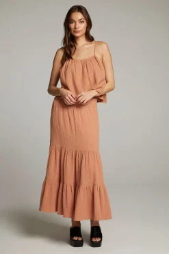 Women Chaser Brand Tropical Bronze Top