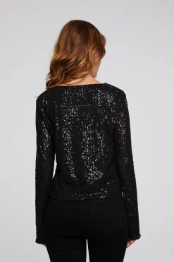Women Chaser Brand Union Licorice Long Sleeve