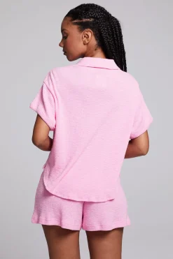 Women Chaser Brand Valentina Rosewater Button Down