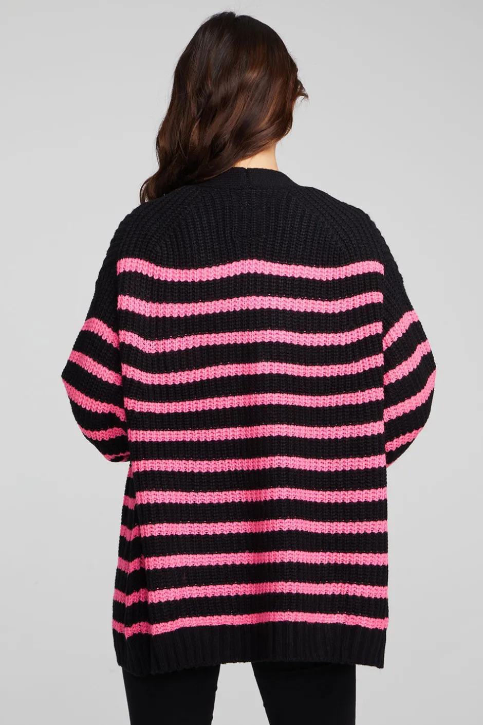 Women Chaser Brand Vibe Melrose Stripe Cardigan