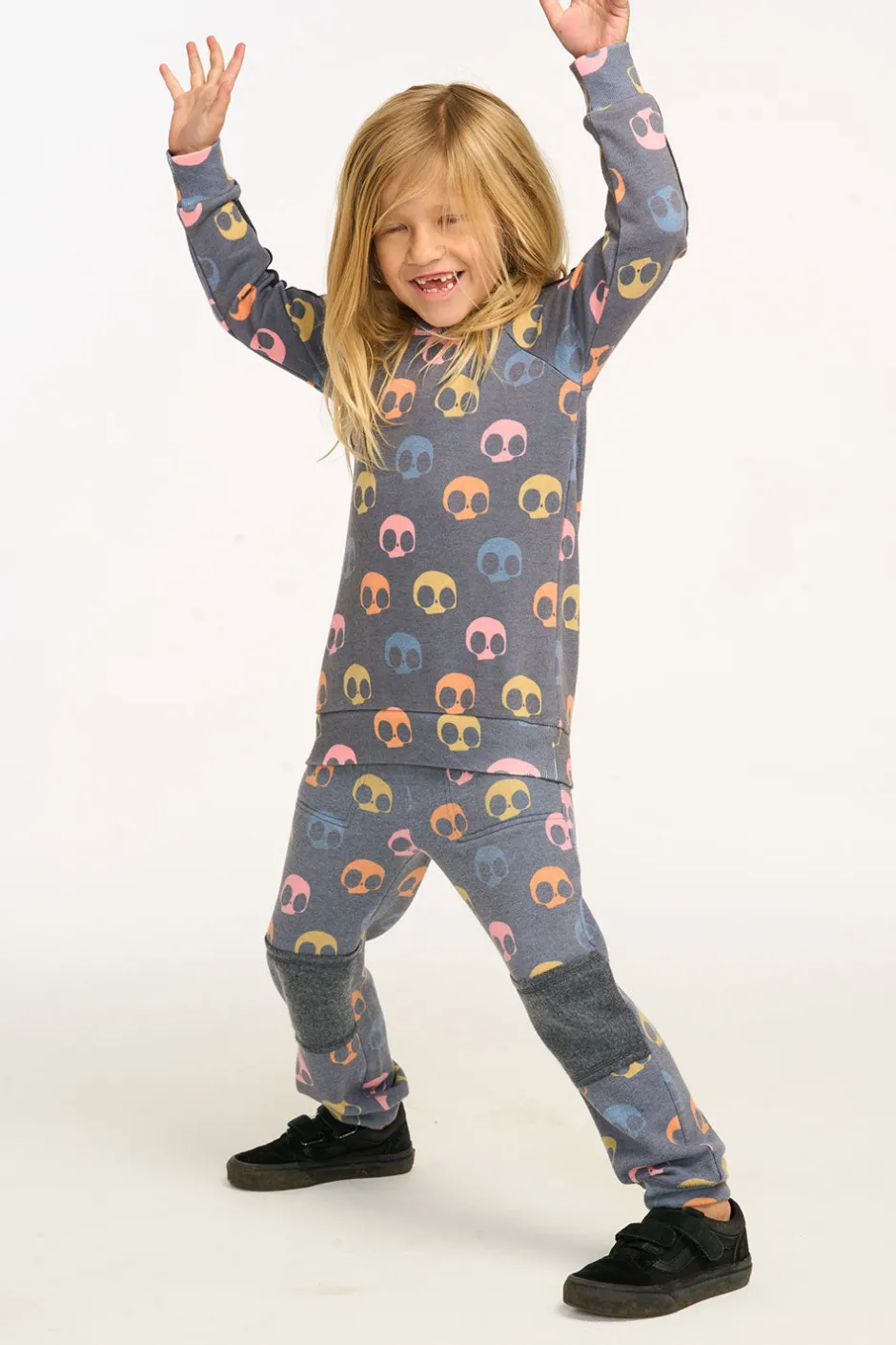 Kids/BOY Chaser Brand Vintage Fleece Skull Candy Pant