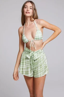 Women Chaser Brand Volterra Pistachio Short