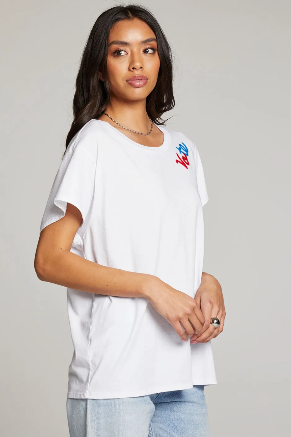 Women Chaser Brand Vote Tee