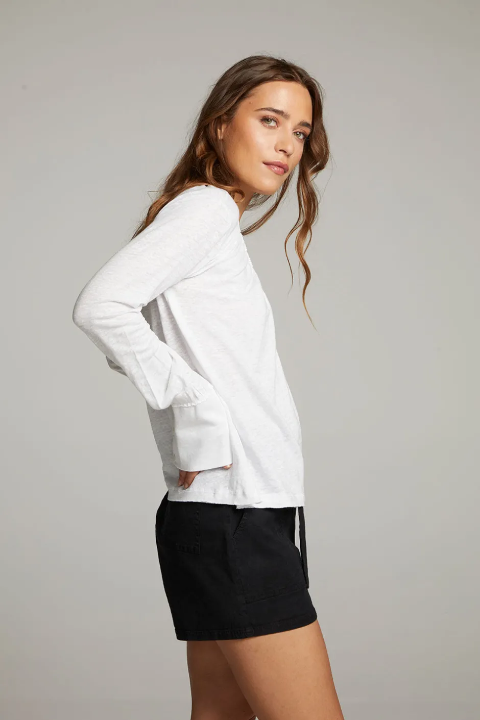 Women Chaser Brand Warren White Blouse