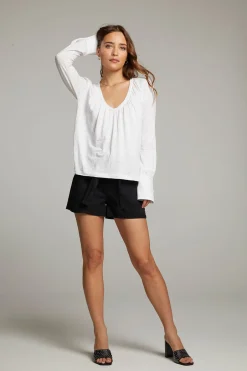 Women Chaser Brand Warren White Blouse