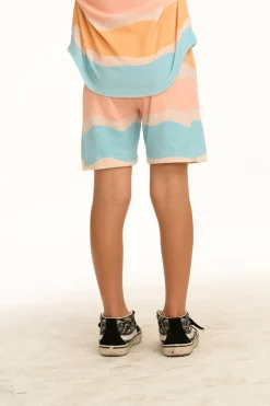 Kids/BOY Chaser Brand Welt Wavy Stripe Pocket Shorts
