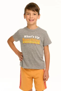 Kids/BOY Chaser Brand What's Up Sunshine Crew Neck Tee