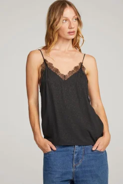 Women Chaser Brand Wilder Licorice Tank