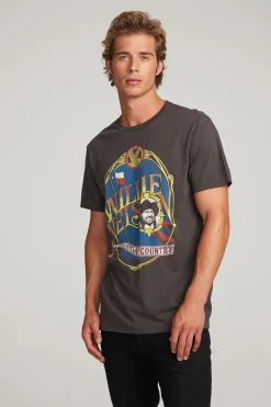 Women Chaser Brand Willie Nelson Outlaw Country Mens Tee
