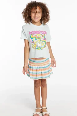 Women/Kids Chaser Brand Woodstock Peace Sign Girls Tee