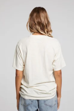 Women Chaser Brand Woodstock Rainbow Poster Tee