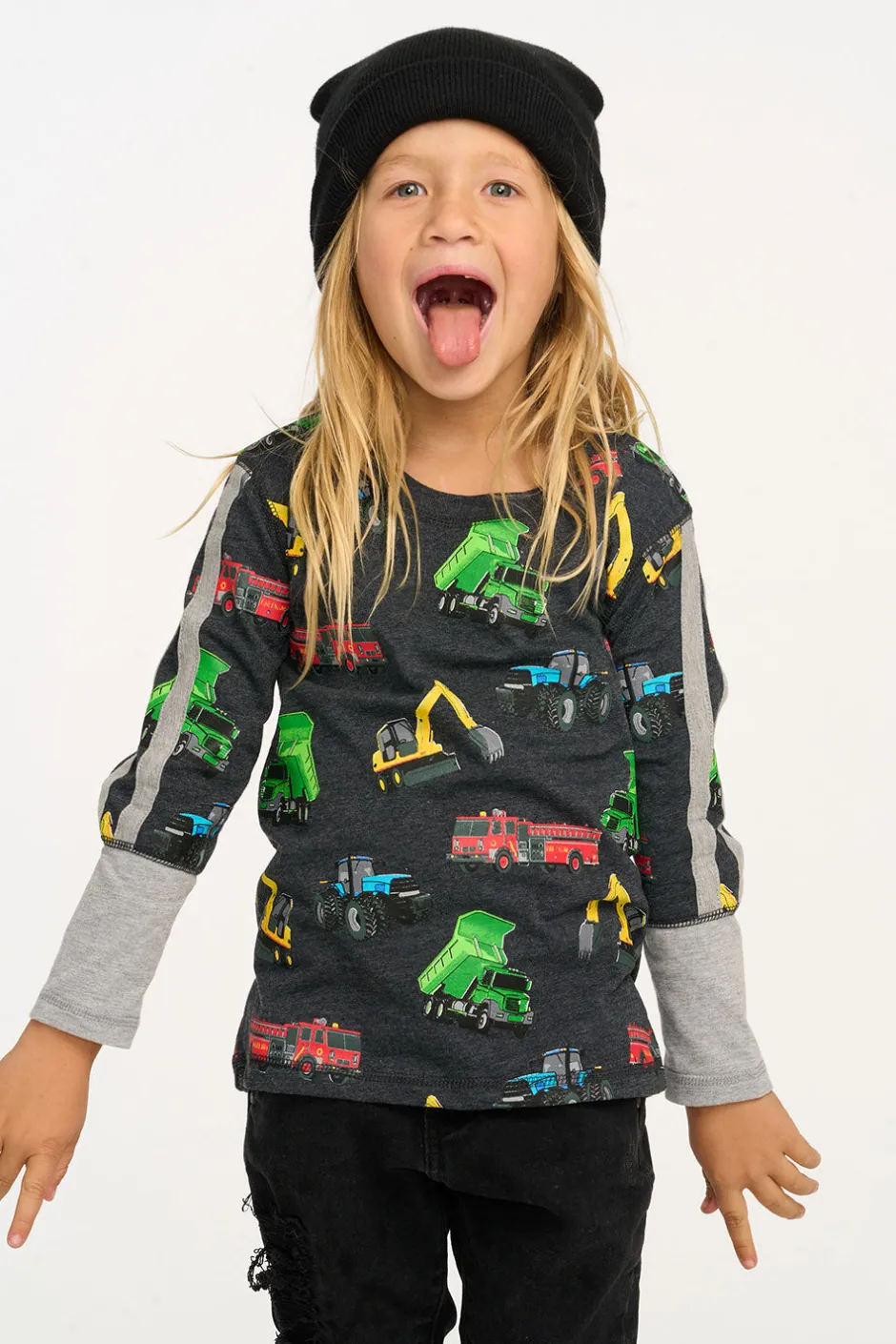 Kids/BOY Chaser Brand Work Trucks Long Sleeve