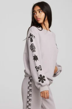 Women Chaser Brand World Icons Pullover