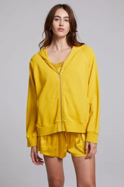 Women Chaser Brand Yaro Mimosa Zip Up Sweatshirt