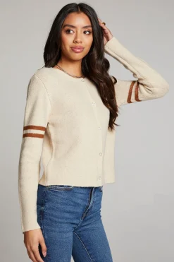 Women Chaser Brand Yin Yang Heart Cardigan