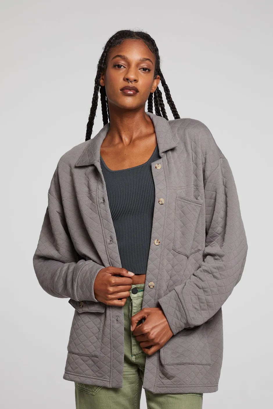 Women Chaser Brand Yoko Foggy City Jacket