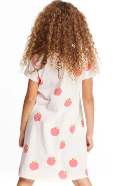 Kids Chaser Brand Yummy Apples Girls Shirt Dress