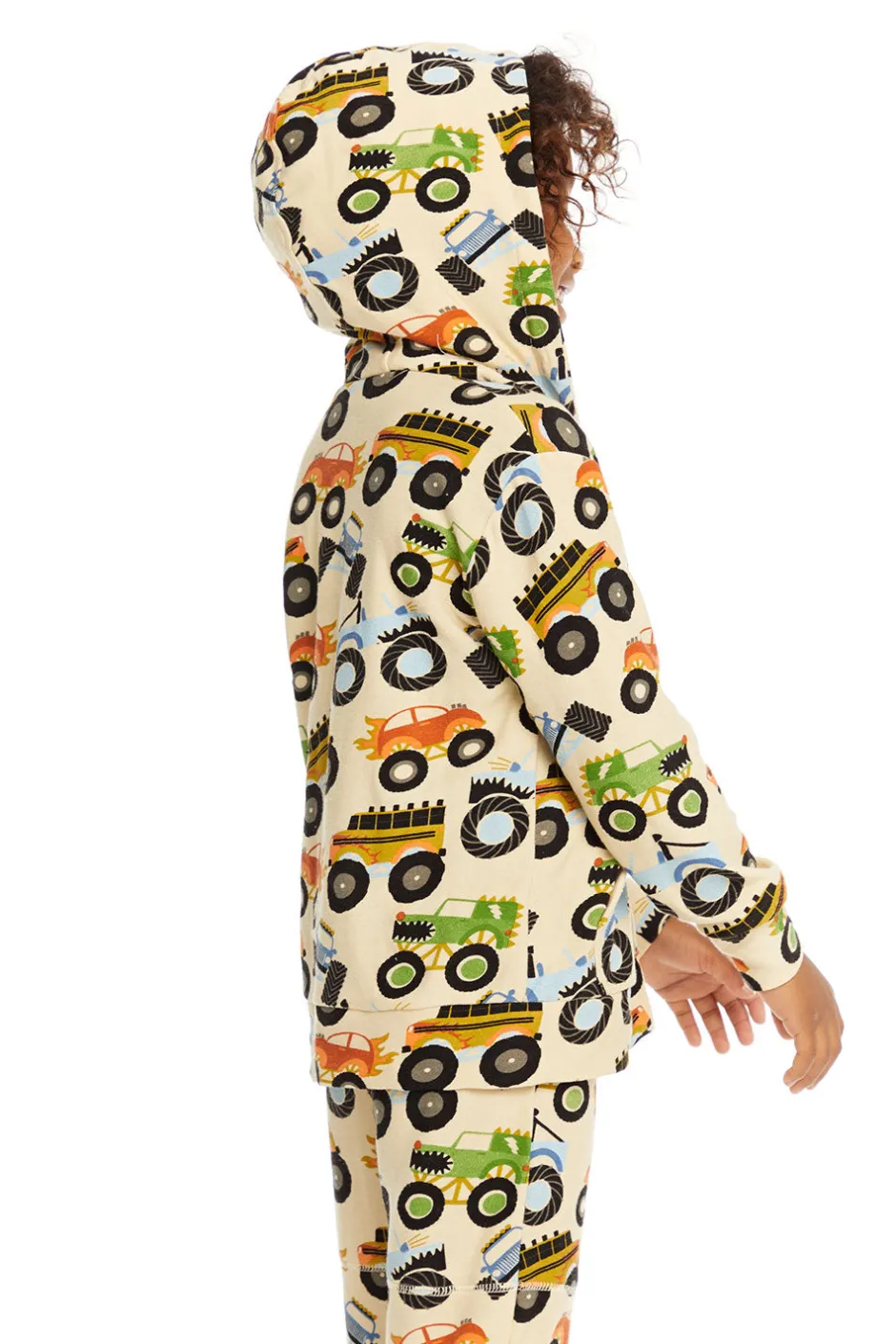 Kids/BOY Chaser Brand Zip Up Monster Truck Hoodiee