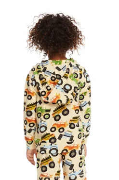 Kids/BOY Chaser Brand Zip Up Monster Truck Hoodiee