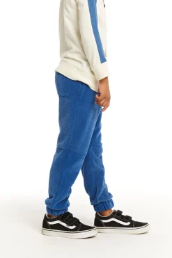 Kids/BOY Chaser Brand Zipper Leg Peacock Blue Jogger